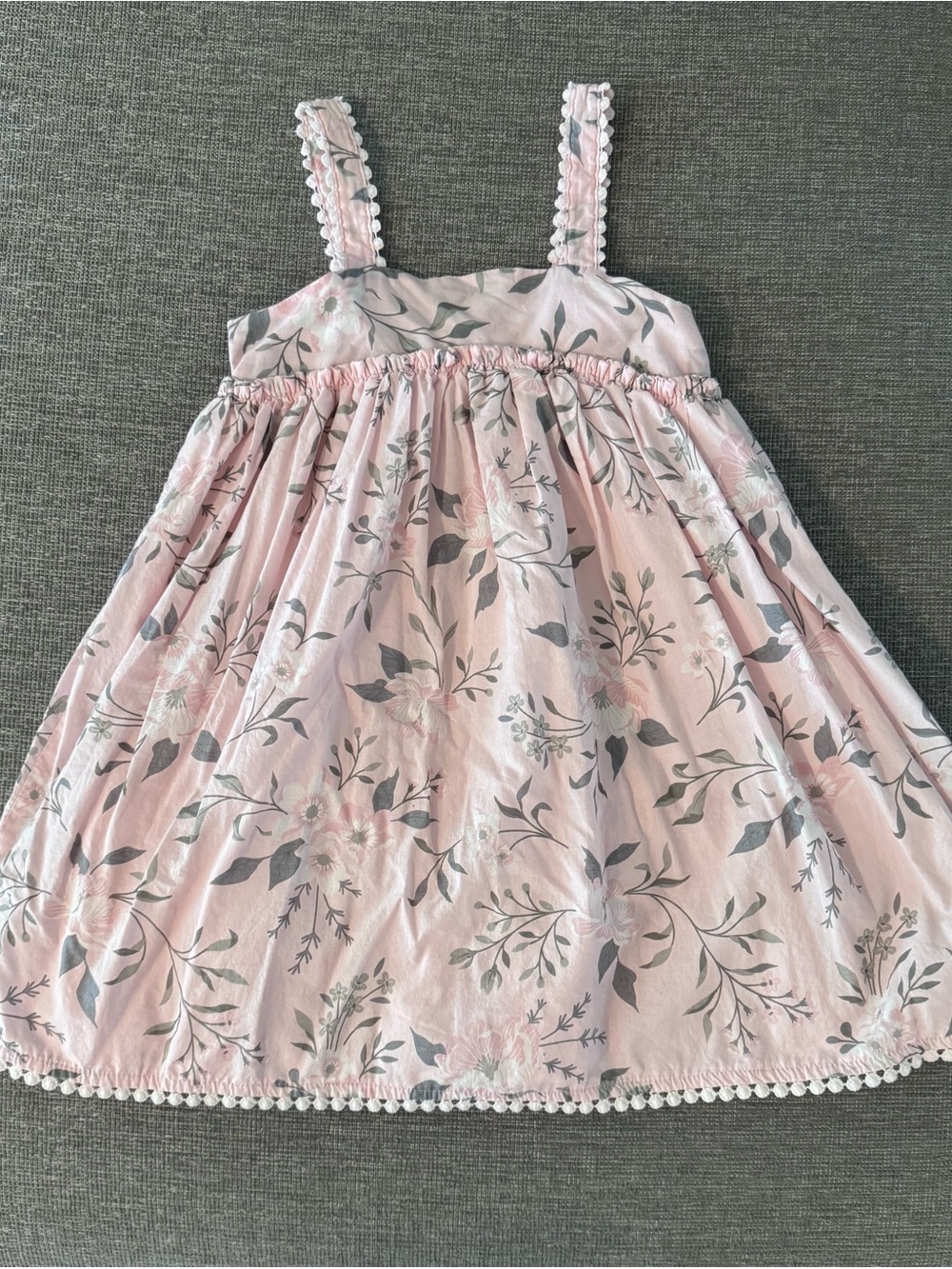 Joie 4T Girls Pink Floral Sundress